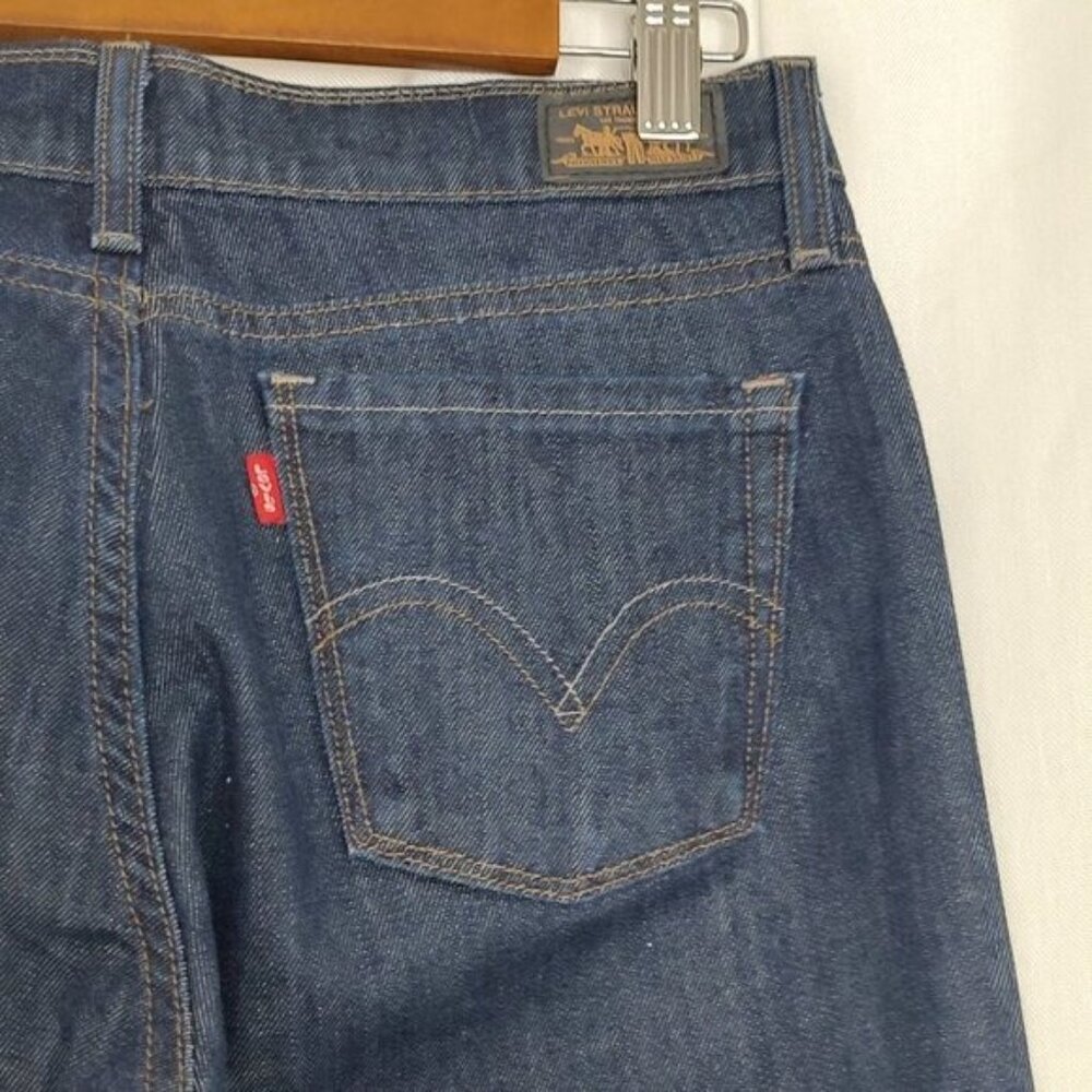 Levis 544 Boot Cut Jeans Mid-Rise Dark Wash Ultimate Lift 4 Y2K - Picture 5 of 9